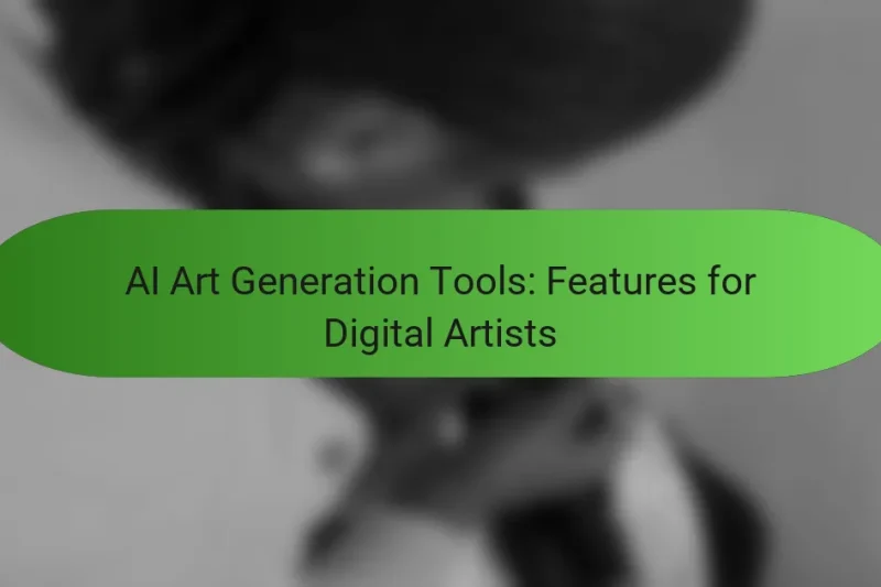 AI Art Generation Tools: Features for Digital Artists