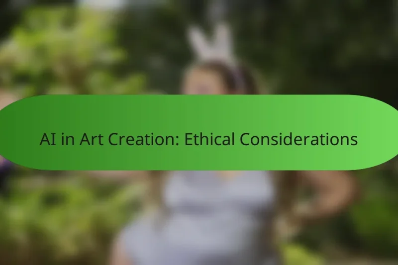 AI in Art Creation: Ethical Considerations