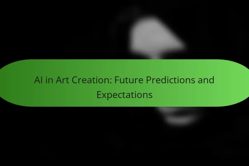 AI in Art Creation: Future Predictions and Expectations