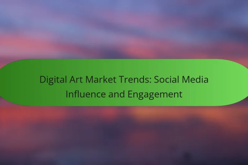 Digital Art Market Trends: Social Media Influence and Engagement