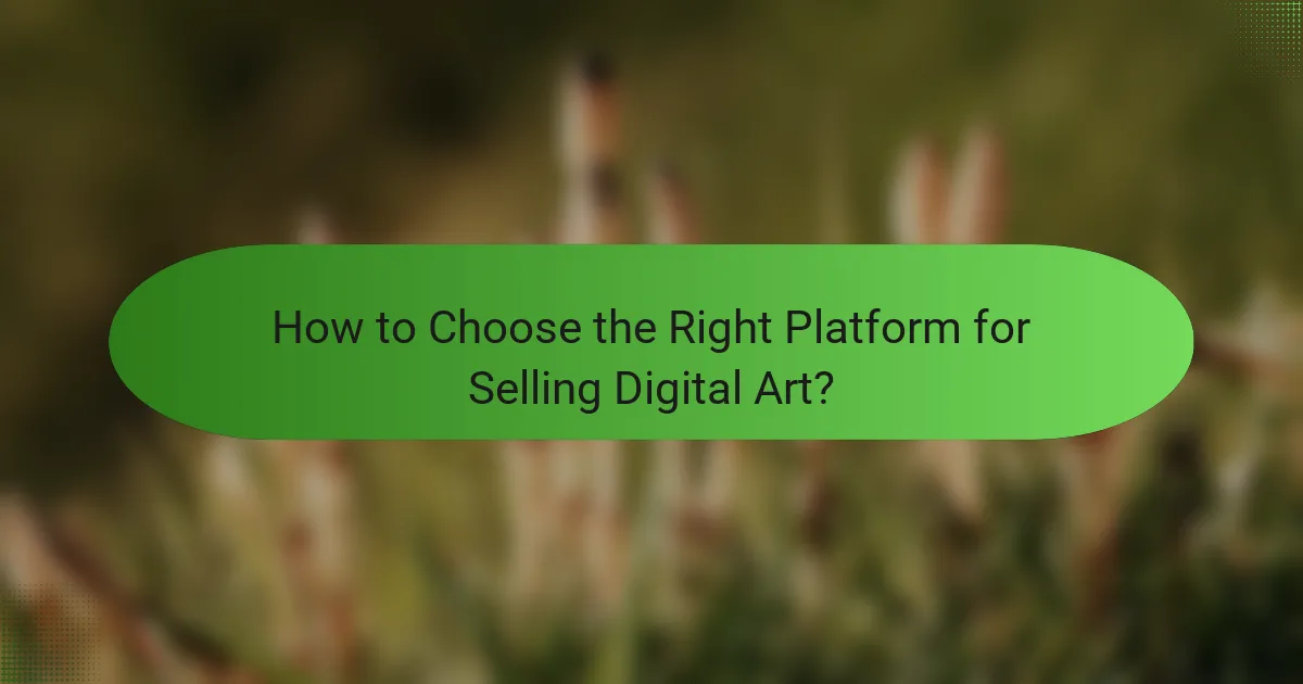 How to Choose the Right Platform for Selling Digital Art?