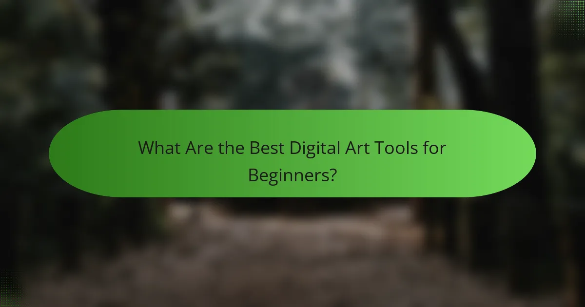 What Are the Best Digital Art Tools for Beginners?